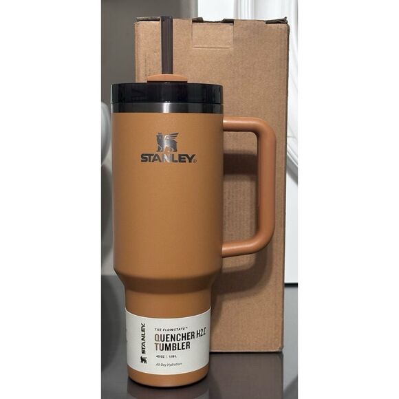 LIMITED EDITION STANLEY QUENCHER H2.O FLOWSTATE TUMBLER, 40OZ- CAMEL